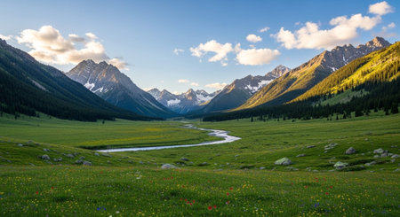 Global Natural Environment Landscapes and Scenic Nature Backgrounds.