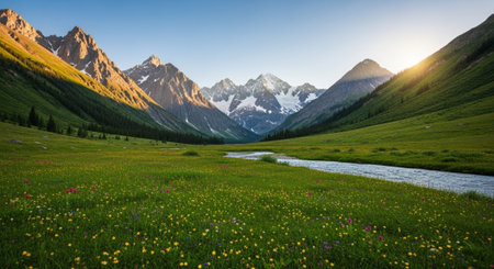 Global Natural Environment Landscapes and Scenic Nature Backgrounds.
