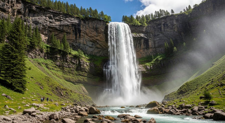 Global Natural Environment Landscapes and Scenic Nature Backgrounds.