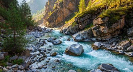 Global Natural Environment Landscapes and Scenic Nature Backgrounds.の写真素材