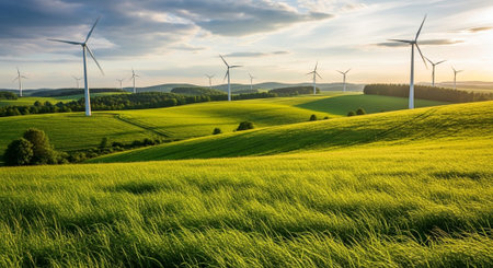 Global Natural Environment Landscapes and Scenic Nature Backgrounds.
