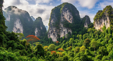 Global Natural Environment Landscapes and Scenic Nature Backgrounds.