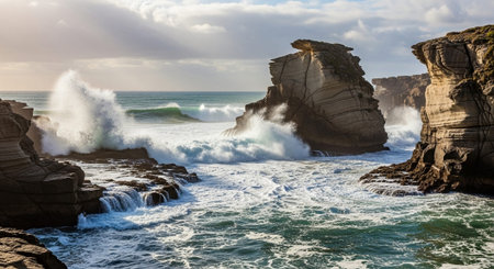 Global Natural Environment Landscapes and Scenic Nature Backgrounds.