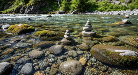 Global Natural Environment Landscapes and Scenic Nature Backgrounds.の写真素材