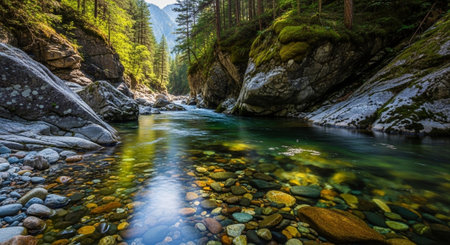 Global Natural Environment Landscapes and Scenic Nature Backgrounds.の写真素材