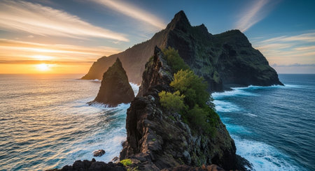Global Natural Environment Landscapes and Scenic Nature Backgrounds.