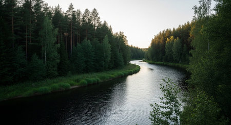 Global Natural Environment Landscapes and Scenic Nature Backgrounds.の写真素材