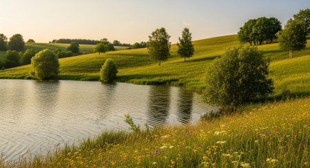 Global Natural Environment Landscapes and Scenic Nature Backgrounds.の写真素材