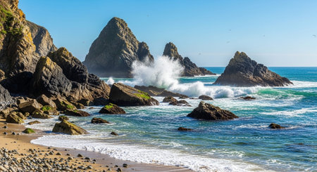 Global Natural Environment Landscapes and Scenic Nature Backgrounds.の写真素材