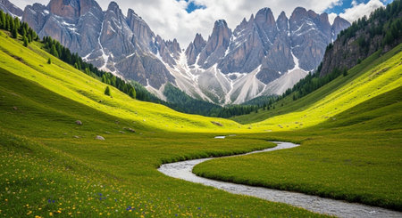 Global Natural Environment Landscapes and Scenic Nature Backgrounds.の写真素材