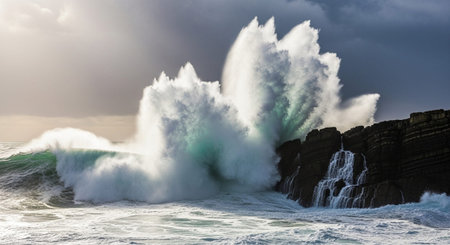Global Natural Environment Landscapes and Scenic Nature Backgrounds.