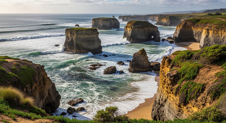 Global Natural Environment Landscapes and Scenic Nature Backgrounds.の写真素材