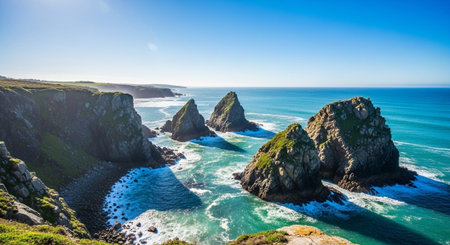 Global Natural Environment Landscapes and Scenic Nature Backgrounds.