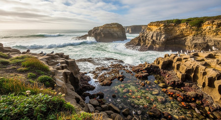 Global Natural Environment Landscapes and Scenic Nature Backgrounds.