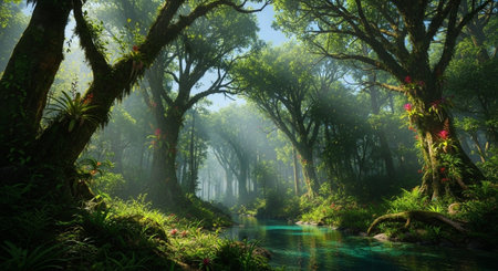 Global Natural Environment Landscapes and Scenic Nature Backgrounds.
