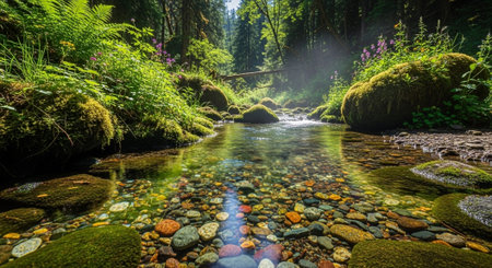 Global Natural Environment Landscapes and Scenic Nature Backgrounds.の写真素材