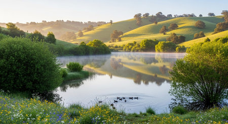 Global Natural Environment Landscapes and Scenic Nature Backgrounds.