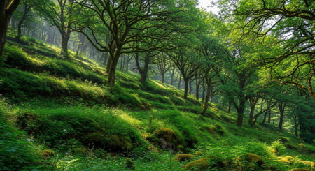 Global Natural Environment Landscapes and Scenic Nature Backgrounds.