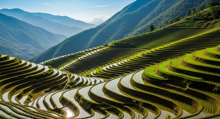 Global Natural Environment Landscapes and Scenic Nature Backgrounds.