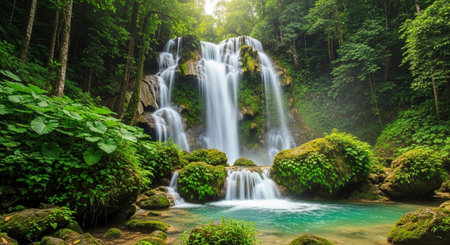 Global Natural Environment Landscapes and Scenic Nature Backgrounds.