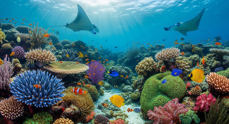 Global Natural Environment Landscapes and Scenic Nature Backgrounds.