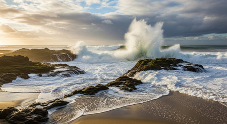 Global Natural Environment Landscapes and Scenic Nature Backgrounds.