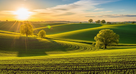 Global Natural Environment Landscapes and Scenic Nature Backgrounds.