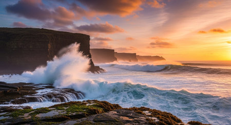 Global Natural Environment Landscapes and Scenic Nature Backgrounds.