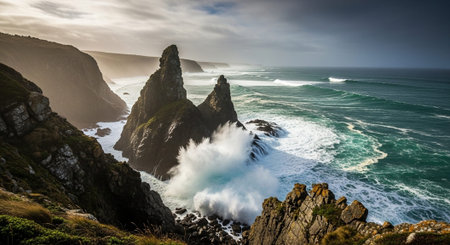 Global Natural Environment Landscapes and Scenic Nature Backgrounds.
