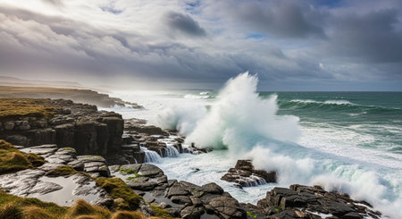 Global Natural Environment Landscapes and Scenic Nature Backgrounds.