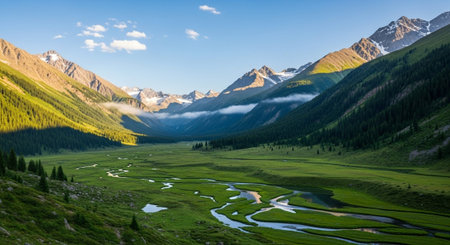 Global Natural Environment Landscapes and Scenic Nature Backgrounds.
