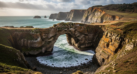 Global Natural Environment Landscapes and Scenic Nature Backgrounds.