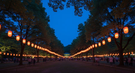 Event Night Festival with Fireworks, Lights, and Celebrations
.