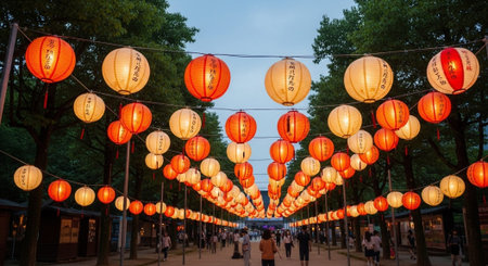 Event Night Festival with Fireworks, Lights, and Celebrations
.