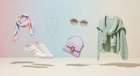Luxury Fashion Backgrounds and Elegant Style Concept.