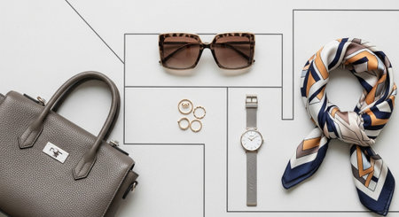 Luxury Fashion Backgrounds and Elegant Style Concept.