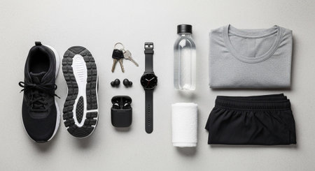 Fitness and Healthy Lifestyle Background.