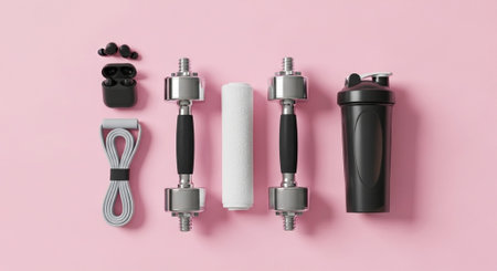 Fitness and Healthy Lifestyle Background.