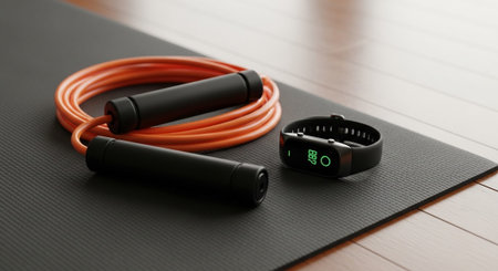 Fitness and Healthy Lifestyle Background.