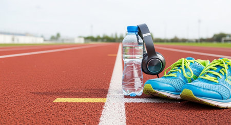 Fitness and Healthy Lifestyle Background.