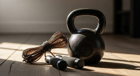 Fitness and Healthy Lifestyle Background.