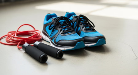 Fitness and Healthy Lifestyle Background.