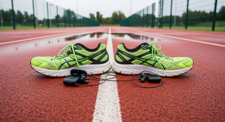 Fitness and Healthy Lifestyle Background.