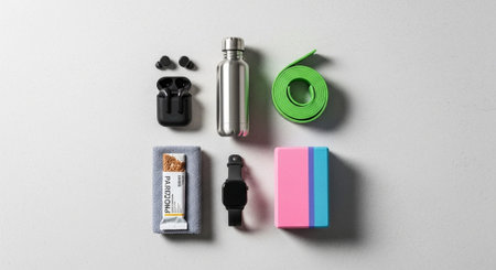 Fitness and Healthy Lifestyle Background.
