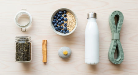 Fitness and Healthy Lifestyle Background.