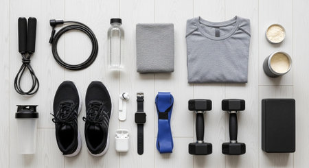 Fitness and Healthy Lifestyle Background.