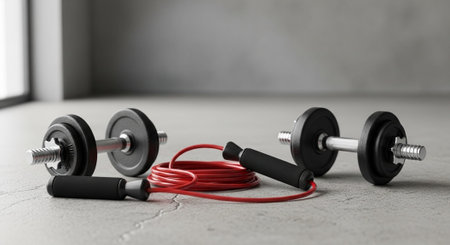Fitness and Healthy Lifestyle Background.