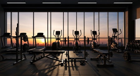 Fitness and Healthy Lifestyle Background.