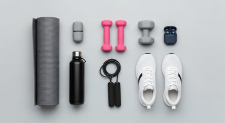 Fitness and Healthy Lifestyle Background.
