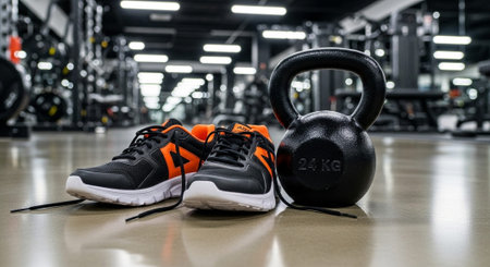 Fitness and Healthy Lifestyle Background.